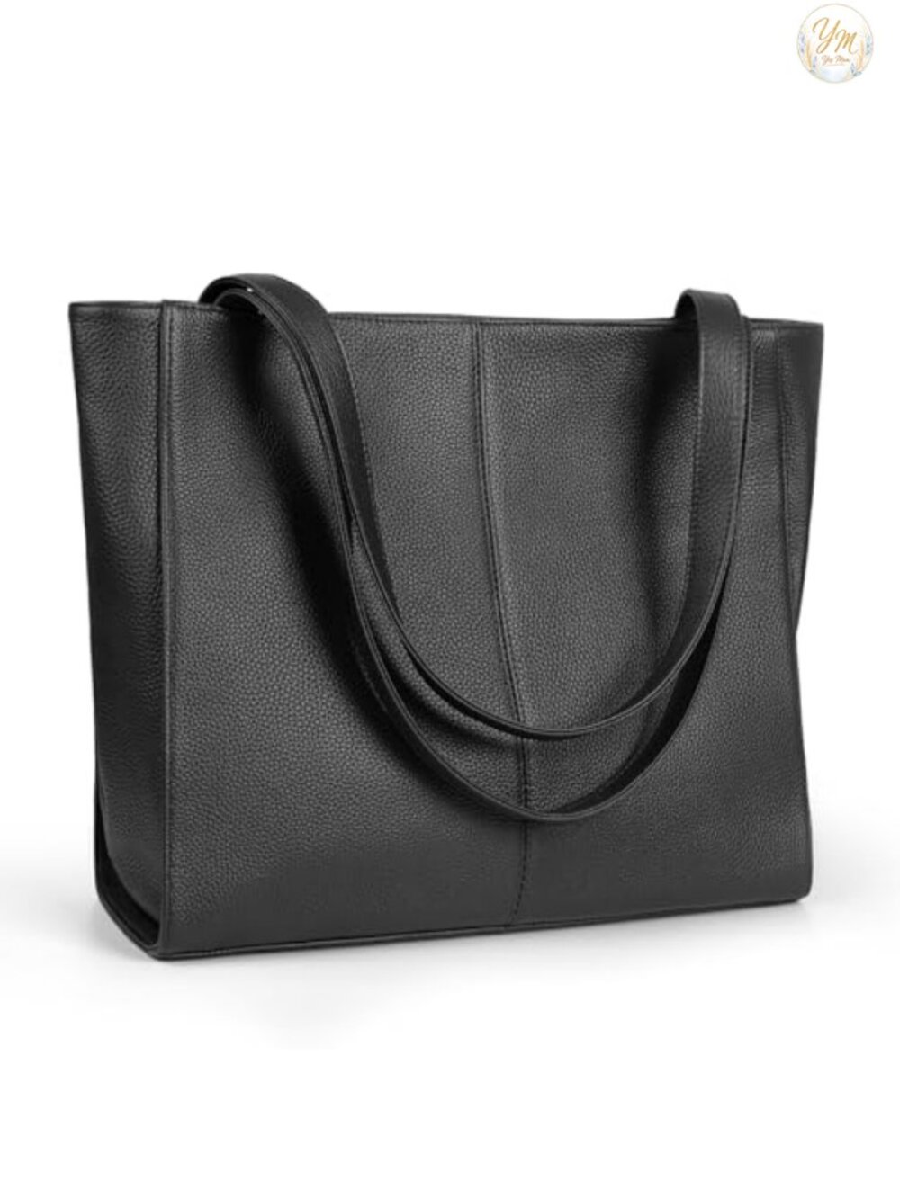 Genuine Leather Tote Bag Women Work Travel Laptop Purse Handbag Large